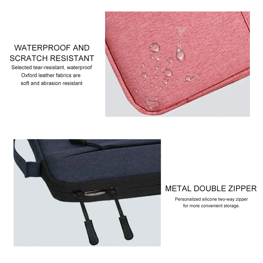 Laptops Bag 12 13 14 15.4 15.6 16 Inch Waterproof Notebook Case Sleeve For Macbook Air Pro Lenovo Computer Handbag Briefcase Bag