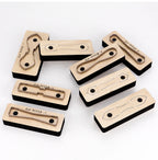 QJH Zipper Leather Cutting Die Cut Mold, Leather Punch Die Set, Leather Crafts Kraft Tool, Handmade Cutters - Bag Zipper Pullers