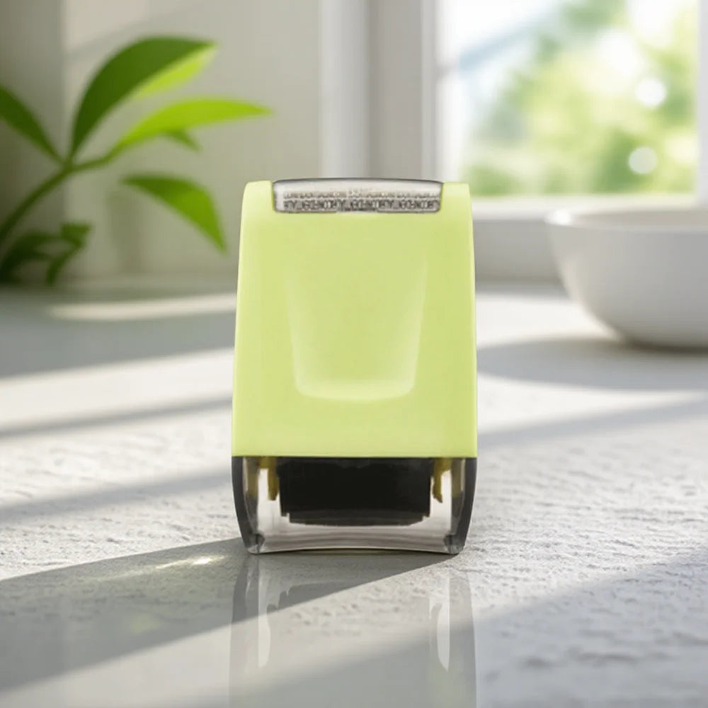 Roller Privacy Seal Anti-Leakage Confidentiality Stamp for Personal Information Face Sheet Courier Use