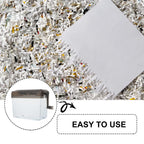 1Pcs Mini Hand Shredder Manual Paper Shredder for Home Office School Lightweight Portable Desktop Document A6 Paper