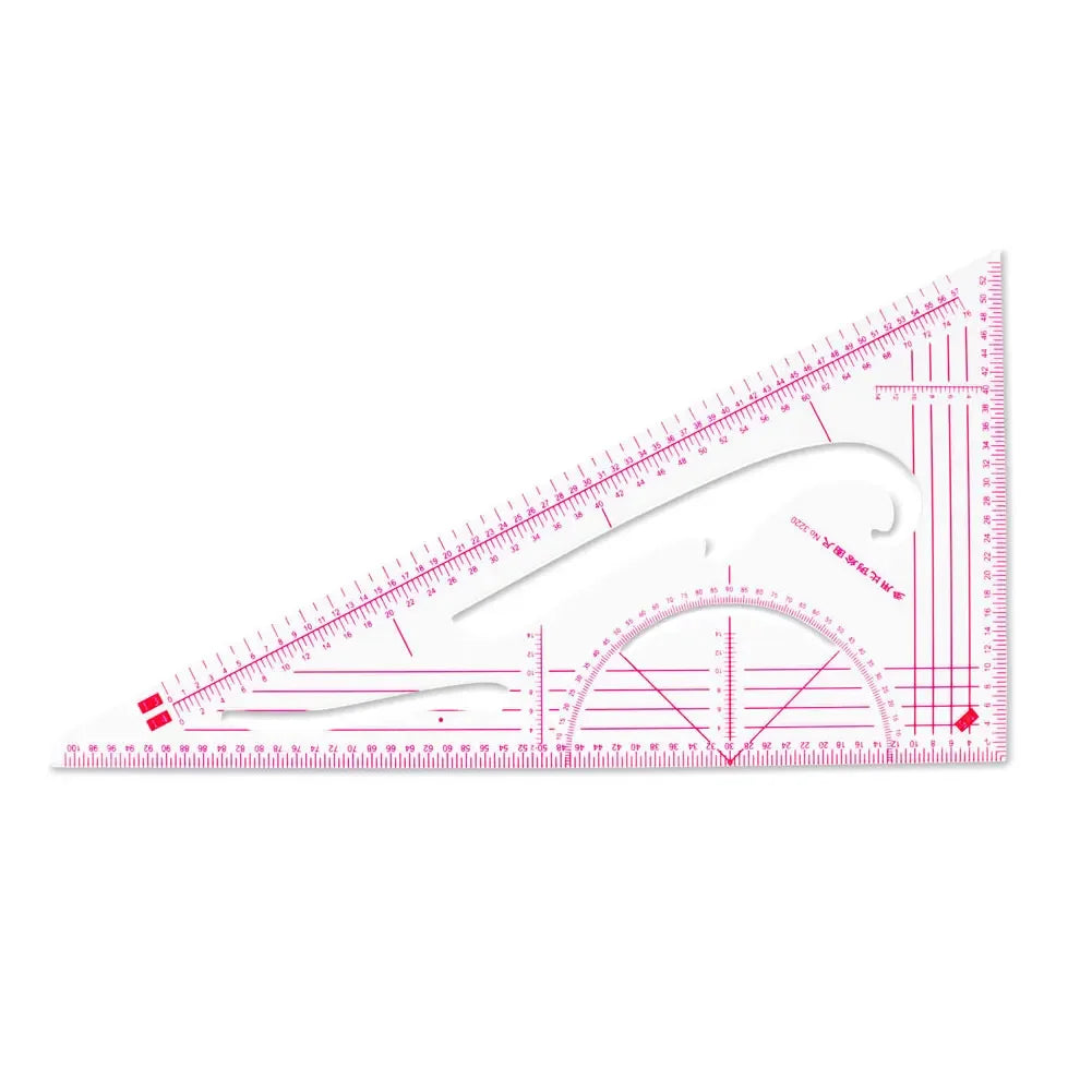 Clear Metric Flexible French Curve Ruler Practical Tailoring Template For Dressmaking Pattern Drafting DIY Sewing Projects