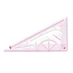 Clear Metric Flexible French Curve Ruler Practical Tailoring Template For Dressmaking Pattern Drafting DIY Sewing Projects
