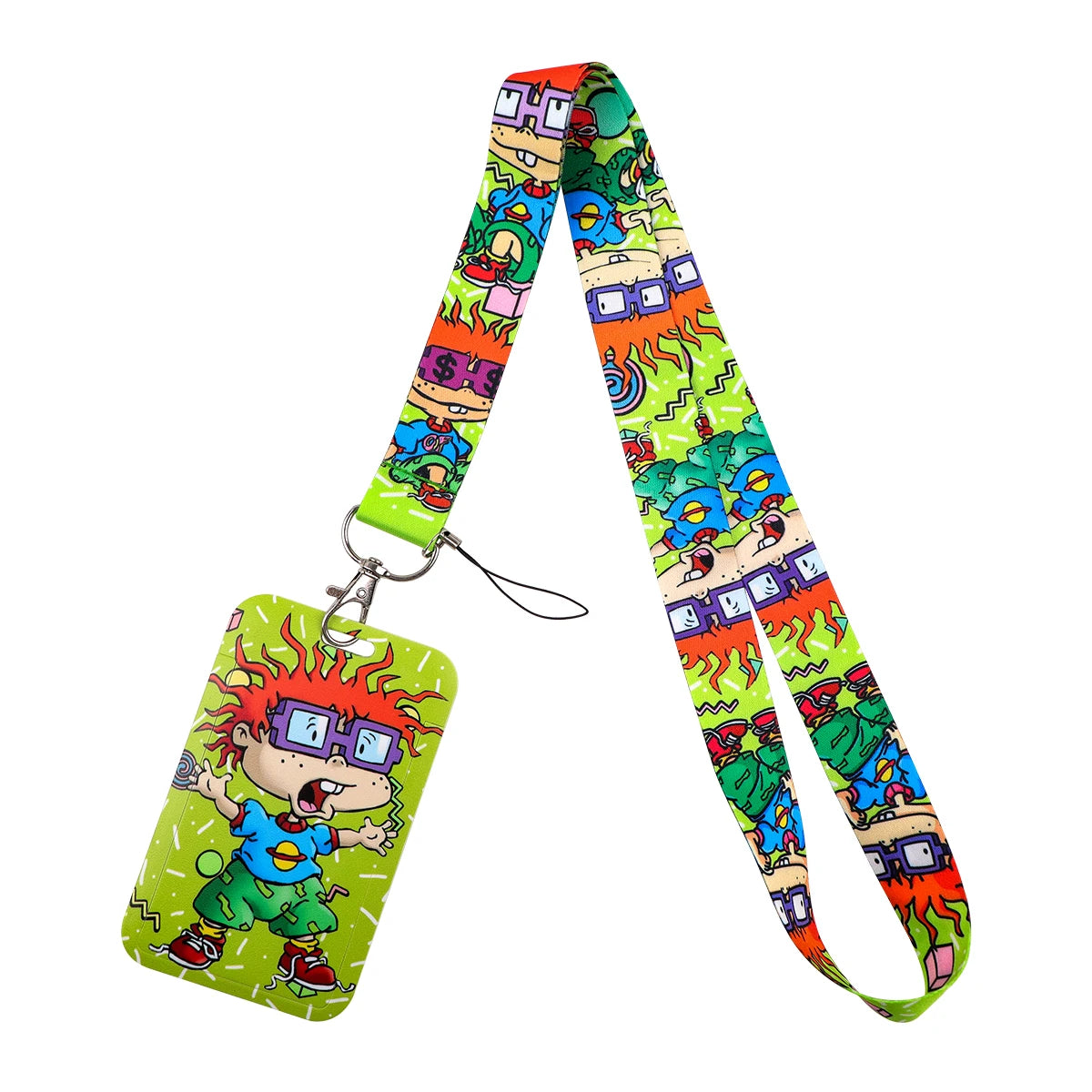 Animated Comedy Lanyard for Key Neck Strap ID Card Cell Phone Strap Badge Holder Hang Rope Keychain Accessories Gifts