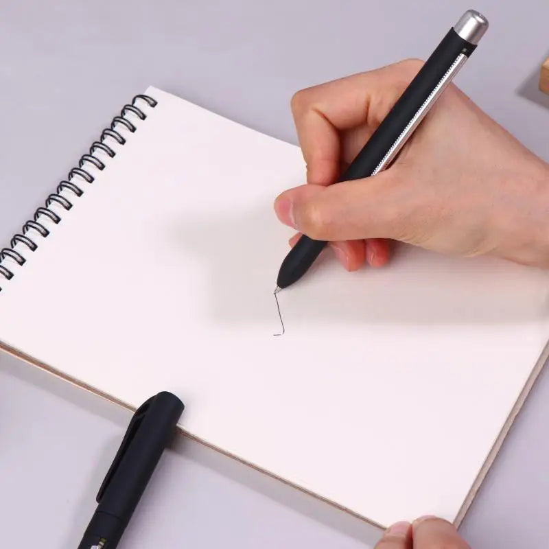 1Pcs Hidden Writable Pull Paper Pen Easy To Use Secret Information Writing Tool With Exams Notes Automatic Retractable Invisible