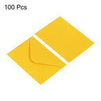 50/100Pcs Mini Paper Envelopes 10x7cm Mini Gift Greeting Card Business Card Envelope Western Envelopes for Wedding Invitation