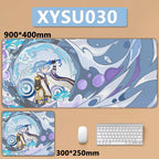 Anime Game Furina Neuvillette Mavuika Wanderer Raiden Columbina XXL Large Genshin Impact Mouse Pad Keyboard Desk Mat Mousepad