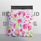 100PCS Poly Mailer Adhesive Envelope Shipping Bag DIY Garment T-shirt Dress Jacket Bra Christmas Toys Gift Packaging Pouches