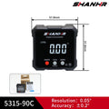 SHAHE Mini Digital Level Angle Gauge Angle Finder Protractor Inclinometer With Backlight And Magnetic Base For Home, Woodworking