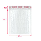 Bulk 50 Shockproof White Foam Envelope Bag Self-sealing Padded Mail Bubble Bag Envelope Shipping Office Packaging Parcel