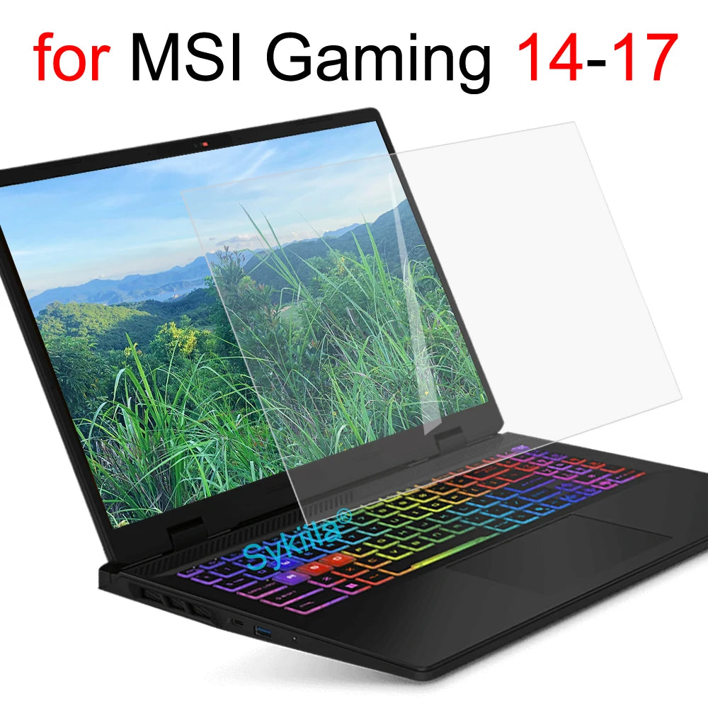 Keyboard Cover for MSI GF65 Thin GF63 GF75 Thin GF72 GF72VR GF62 GF62VR Silicone Protector Skin Case Gaming Laptop 15.6