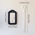 5/10PCS Luggage Tag Boarding Shipping Travel Accessory Women Men Suitcase Address Name Portable Label