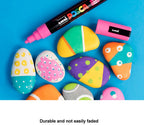 1pcs Japan UNI POSCA Markers PC-1M/3M/5M Acrylic Graffiti Pen Waterproof DIY Stackable Color Art Painting School Supplies
