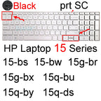 Keyboard Cover for HP Laptop 15 15t 15-fd 15-fc 15-ef 15-dw 15-dy 15g 15q 15s 15z Essential Silicone Protector Skin Film Case