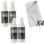 Screen Cleaner Kit Spray with Microfiber Polishing Cloth Streak Free Cleaning Solution for MacBook iPad Laptop TV Display