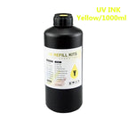 UV Hard Ink 1000ML UV Ink For Epson XP600 TX800 XP-600 L800 L805 L1800 R290 R300 1390 1400 1410 1430 DX5 DX7 DX10 UV Printer