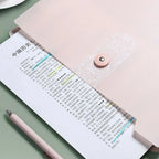 A4 Organ File Folder 8 Grids Document Organizer Paper Documents Folder Office School Supplies Large Capacity Expanding File Bag
