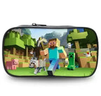 Hot Sale At Rock-bottom Price 10 Styles Minecrafte Pencilcase for My World Oval Pencil Case PU/fabric Student Supplies MC Toys