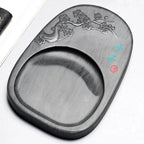 Exquisite Traditional Portable Lightweight Calligraphy Inkstones Huizhou Ink Slabs Perfect for Brush Writing Students Inkstone