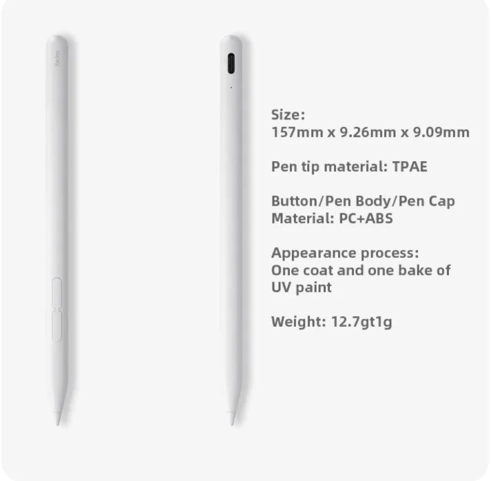 Original Xiaomi Redmi Pad 2 Stylus Pen Redmi Pad Pro Tablet 4096 level Sense Drawing Writing Redmi Smart Pen Xiaomi Smart Pen
