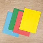 10PCS A4 Hanging File Folder Letter Size Portable Hanging Document Clip Large Capacity Paper Hanging File Organizer Home