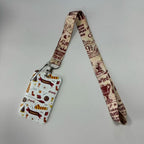 Wholesale Anime Movie Phone Rope Toy Story ID Card Badge Holder Princess Neck Strap Cartoon Keychain Lariat Gift
