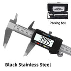 High Precision Digital Caliper - Electronic Display Thickness Gauge - Industrial Grade Stainless Steel Precision Measuring Tool