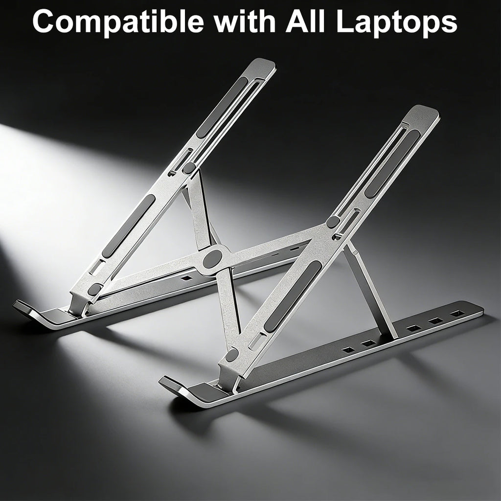 DITONG Fold Laptop Stand For Macbook Adjustable Computer Pc Tablet Stand Notebook Tablelaptop Holder Heat Dissipation