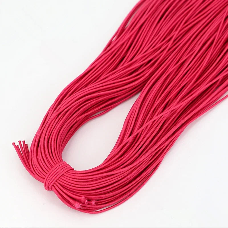 1.0/ 1.2/ 1.5/ 2.0/ 2.5mm Elastic Band Elastic Thread DIY Handmade Beaded Elastic Thread For Jewelry Making Bracelet&Necklace