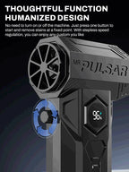 500000RPM Air Blower X11 Super Powerful Compressed Air Duster Electricity Consumption Display Air Vacuum Blower Jet Fan For Car