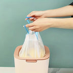 1/3roll Trash Bags Suitable for 4 Gallon Trash Cans Plastic Bin Liners Specially Designed for Bathroom, Restroom, Bedroom Office