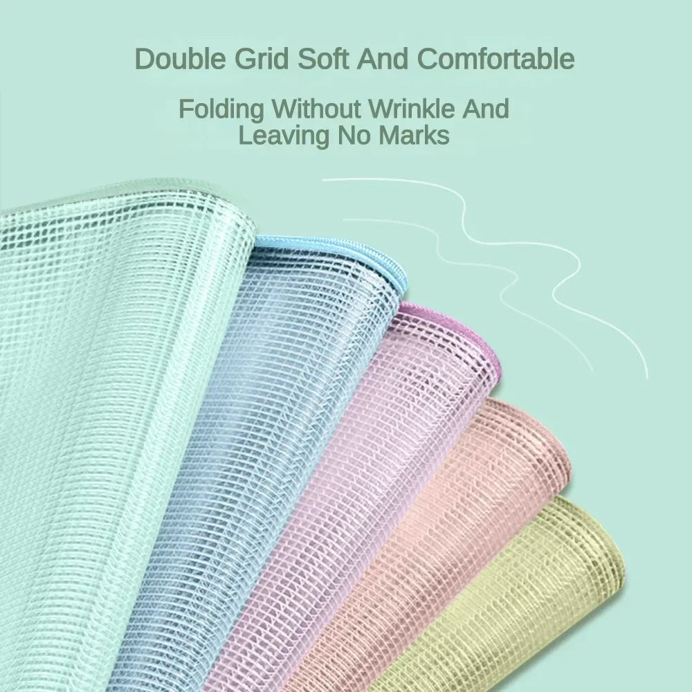 5 PCS A4 A5 A6 Mesh Zipper Pouch Document Bag Waterproof Zip File Folder Storage Bags A4 A5 A6 Office School Supplies Stationery