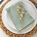 Set of 6 Cotton Dinner Cloth Napkins 30x45cm Soft Washable Perfect for Weddings Parties Christmas Birthdays and Family Gathering