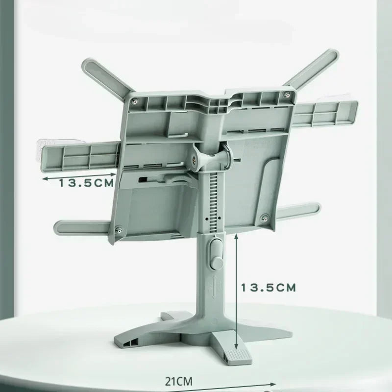 Adjustable Reading Bookshelf Lifting Landing Reading Stand Portable Book Holder Support Multifunctional Document Shelf For Home