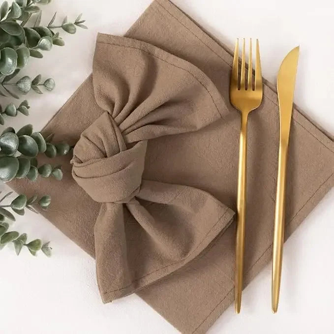4PCS Christmas Red Cloth Napkins Washable 30x45cm 100% Cotton Fabric Tea Towel for Dinner Wedding and Parties Decor