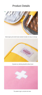First Aid Kit Pouch Home Medicine Storage Bag Suitable For Outdoor Travel Medical Bag Home Rescue Emergency Survival Kit