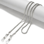 Fashion Reading Glasses Chain for Women Metal Sunglasses Cords Eyeglass Lanyard Hold Straps Eyewear Retainer