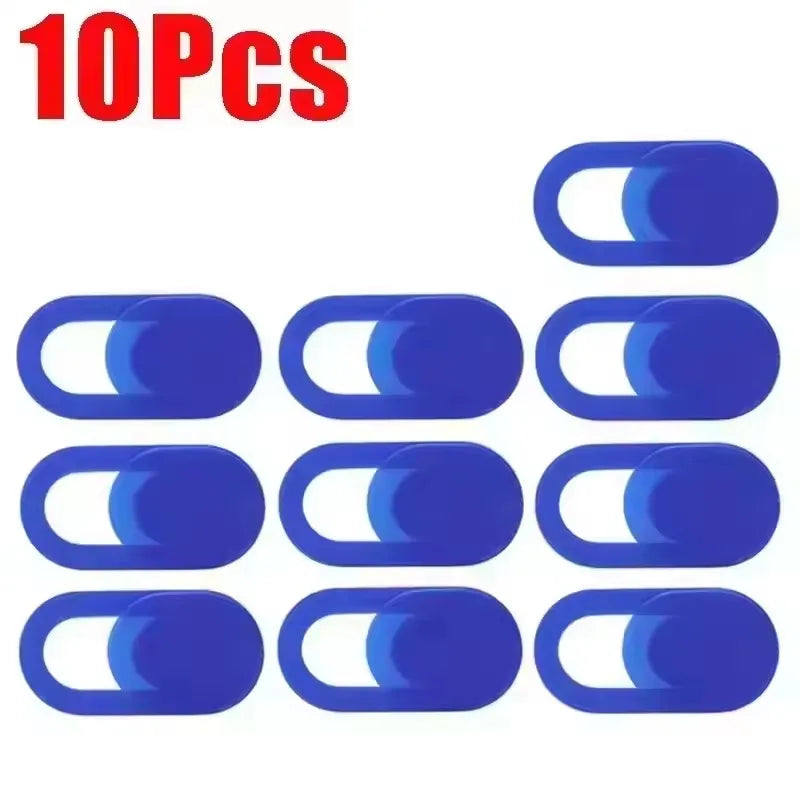 Webcam Cover Shutter Magnet Slider Plastic Camera Cover for iPad Tablet Web Laptop Pc Camera Mobile Phone Lenses Privacy Sticker