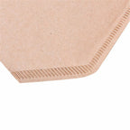 100pcs Environmentally Friendly Log Pulp Paper Coffee Filter Coffee Brewing Filter Hourglass Bag