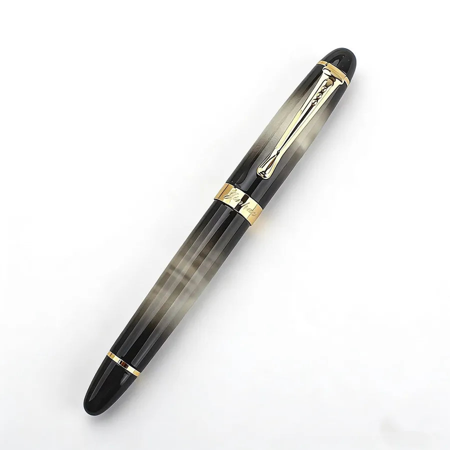 Jinhao X750 Classic Style Silver Clip Metal Fountain Pen 0.5 mm Nib Steel Ink Pens for Gift Office Supplies School Supplies