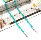 New Face Mask Chains Acrylic Glasses Chain Holder Lanyard Hanging Reading Eyewear Mask Women Men Neck Chains Holder Rope Strap