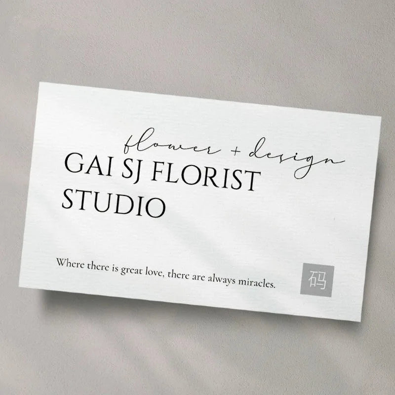 make name card design business card OEM name card printing 200 sheets thick quality paper customize paper cards