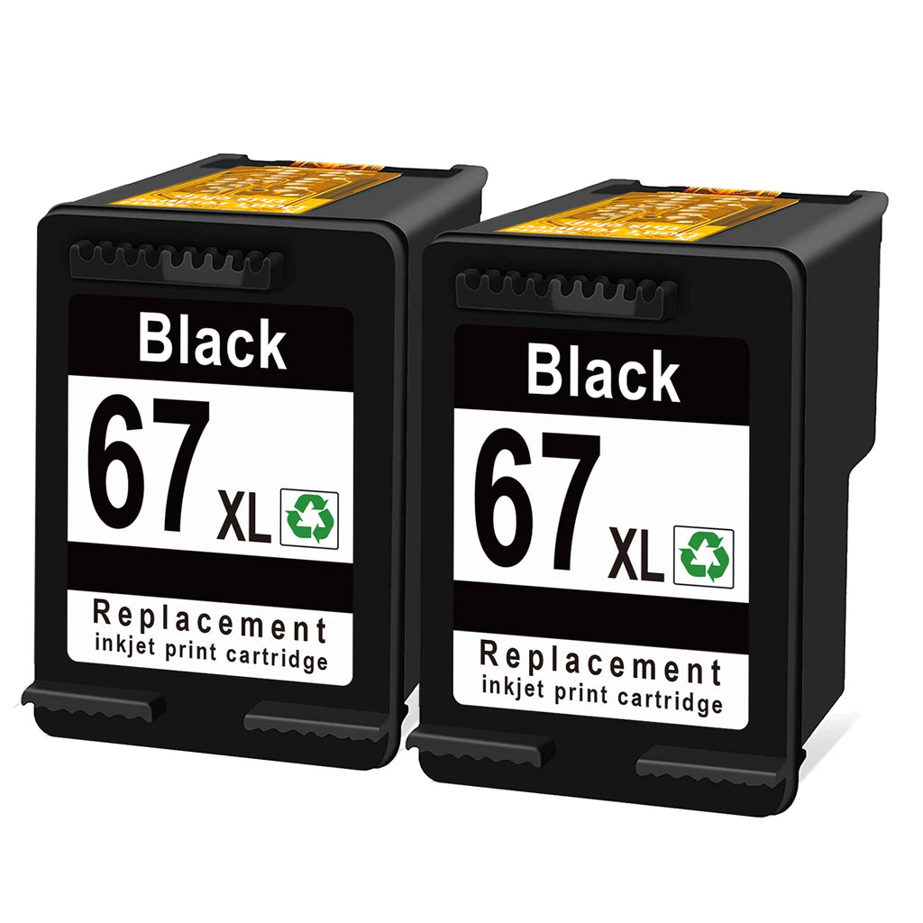 ShinColor Compatible 67XL Ink Cartridges for HP67XL for HP Deskjet 2700 Ink Cartridge for Envy Series 4200 6020 6030 6400 6430