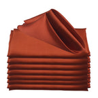 30pcs Satin Square 30cm Napkins Handkerchief Table Dinner Napkin For Wedding Party Decoration Birthday Christmas Cloth Tea Towel