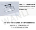 AR210 Electric File Shredder 24v/24w Small Office Household Paper Shredder Granular Electric Paper Shredder
