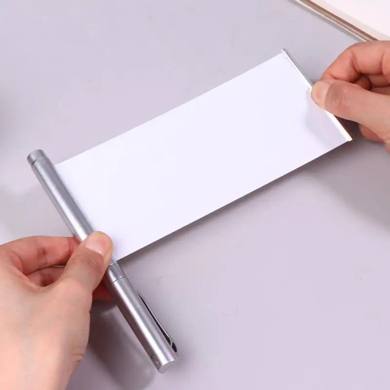 1Pcs Hidden Writable Pull Paper Pen Easy To Use Secret Information Writing Tool With Exams Notes Automatic Retractable Invisible