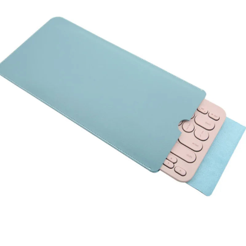 PU Leather Keyboard Case Wireless Keyboard Storage Bag For Logitech K380 Keyboard Dust Cover