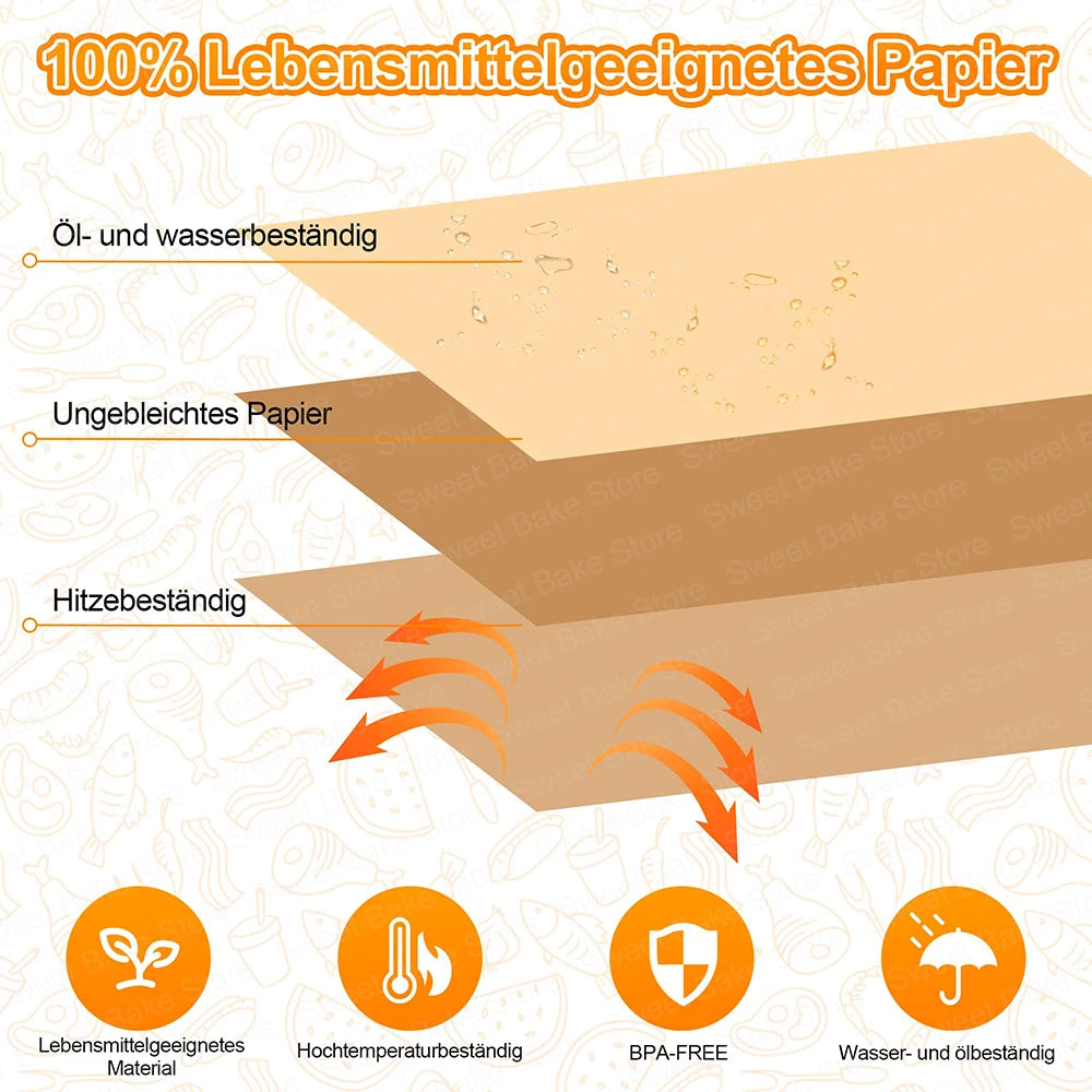 Air Fryer Non-Stick Parchment Paper for Philips Dual Basket Airfryer 3000 Series 6L/3L NA350/00, 5000 Series 6L/3L NA550/00