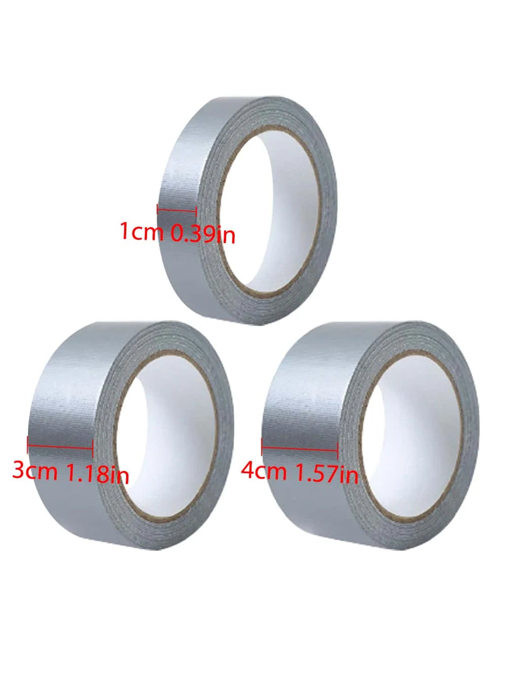 1 Roll of High Adhesive Silver Gray Cloth Tape, Carpet Tape, Single-Sided Waterproof, Heavy-Duty Packaging Tape, 10 Meters