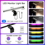 Led Monitor Light Bar Stepless Dimmable Desk Lamp Computer Screen Hanging Light Led Table Lamp Indoor Lighting For Laptop Office