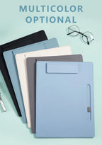 A4 leather writing clip, business folder, data book, office storage menu clip, contract book clip, music score clip